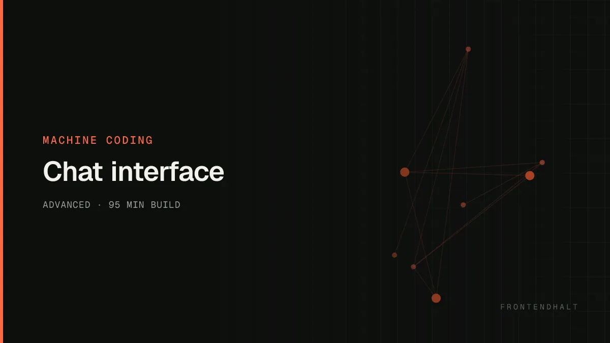Chat interface interface reference