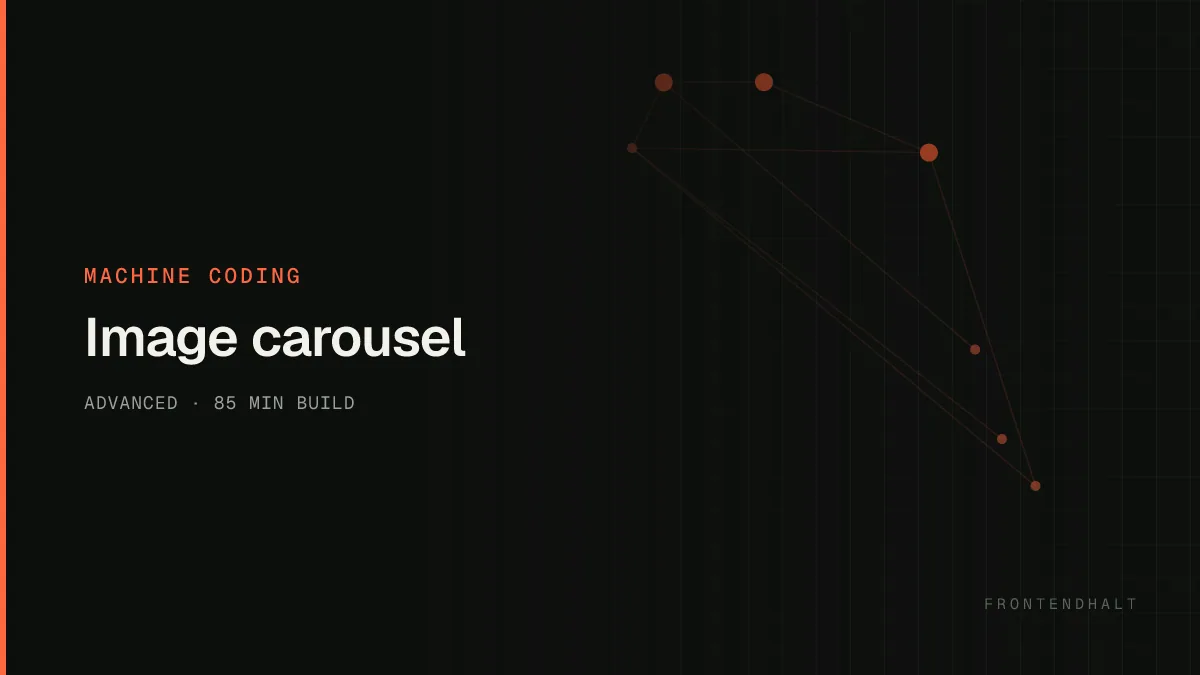 Image carousel interface reference