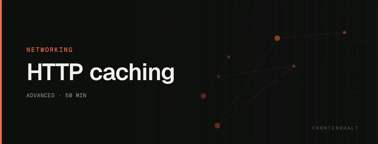 HTTP caching visual explanation
