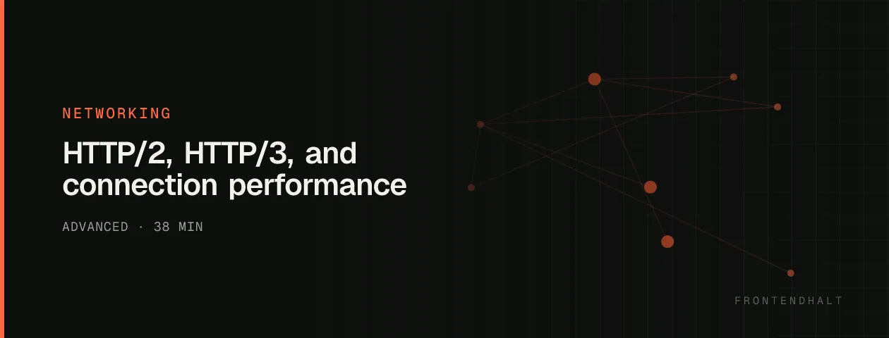 HTTP/2, HTTP/3, and connection performance visual explanation