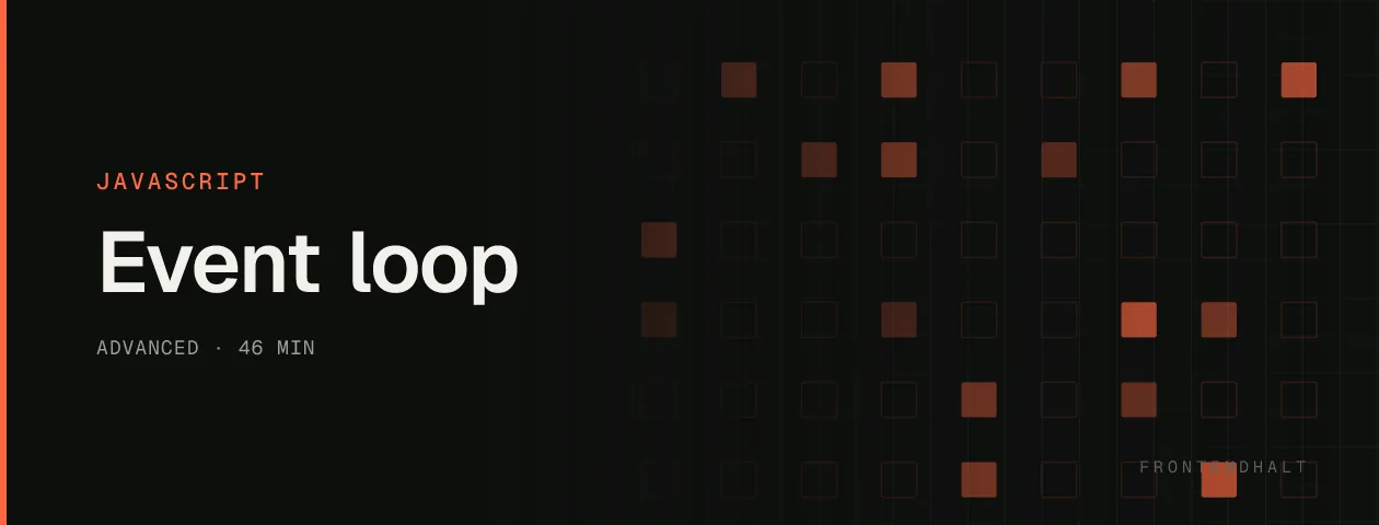 Event loop visual explanation