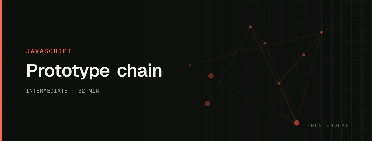 Prototype chain visual explanation