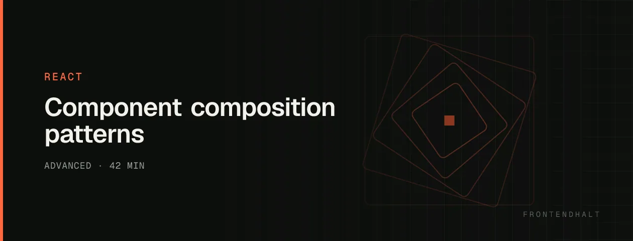 Component composition patterns visual explanation