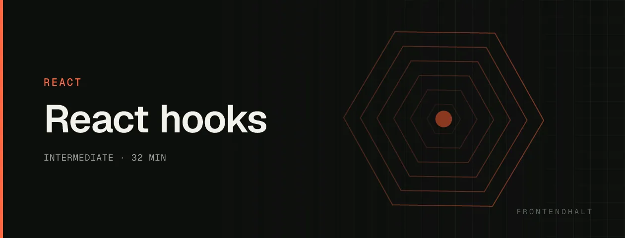 React hooks visual explanation