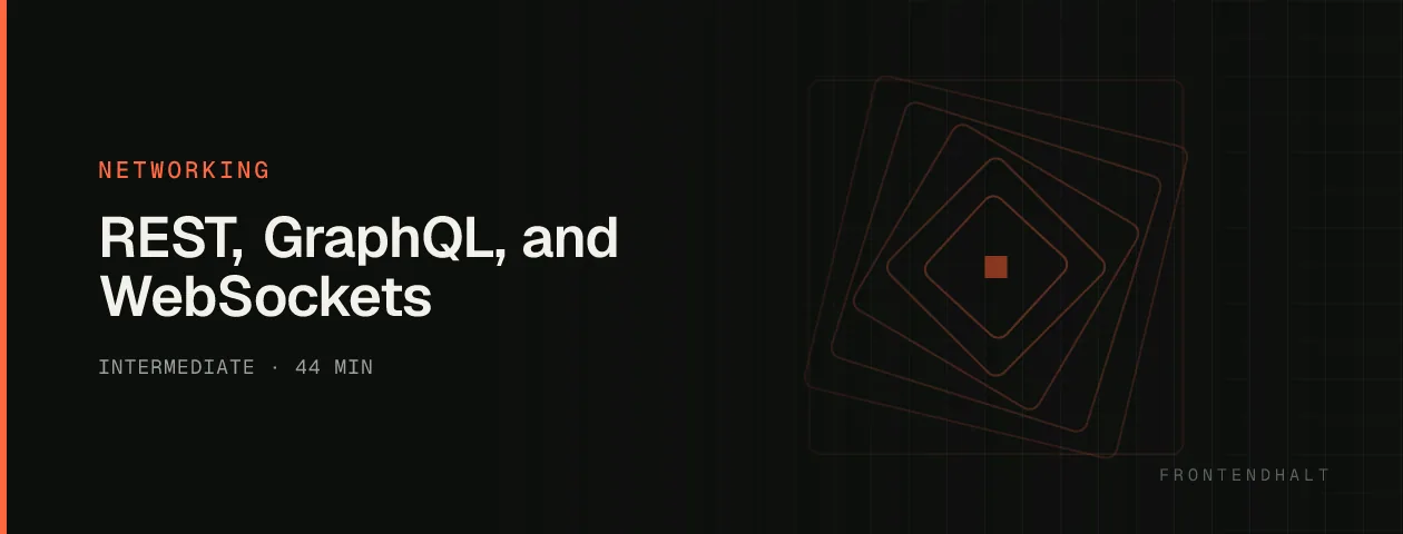 REST, GraphQL, and WebSockets visual explanation