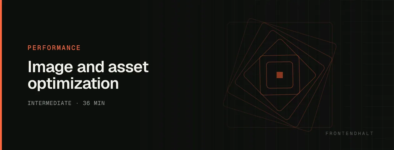 Image and asset optimization visual explanation