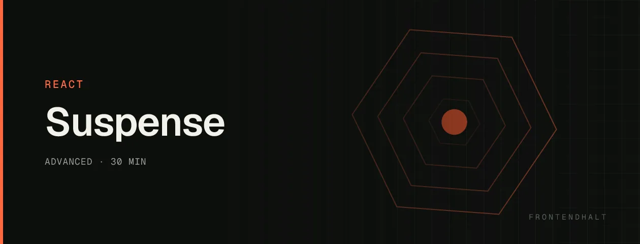 Suspense visual explanation